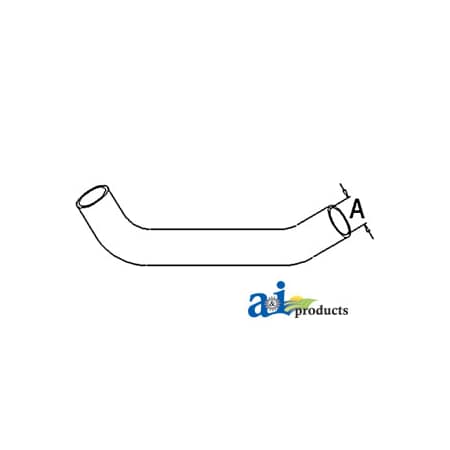 A & I Products Radiator Hose, Upper 16" x3" x3" A-70263406
